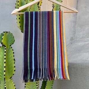 Paul Smith 100% Cashmere Knit Scarf - Perfect Condition